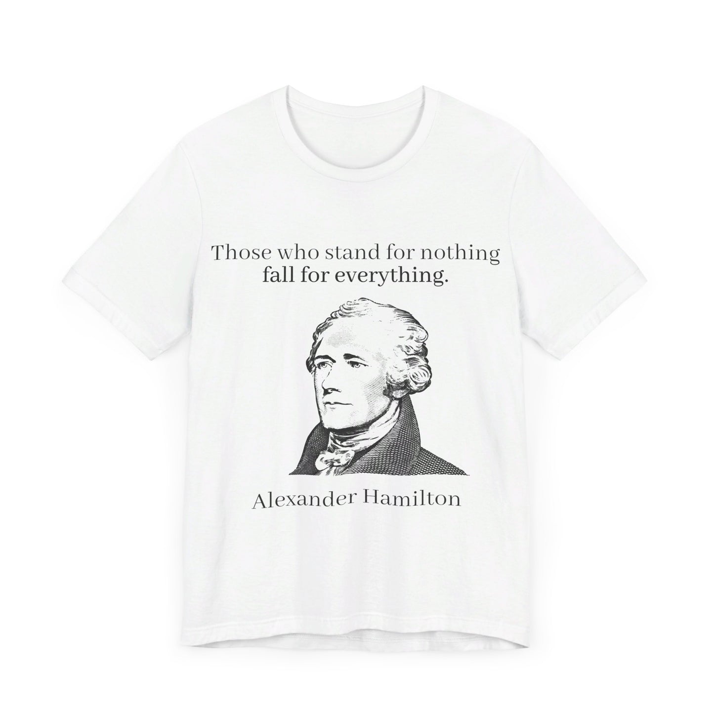Alexander Hamilton Unisex Jersey Short Sleeve Tee