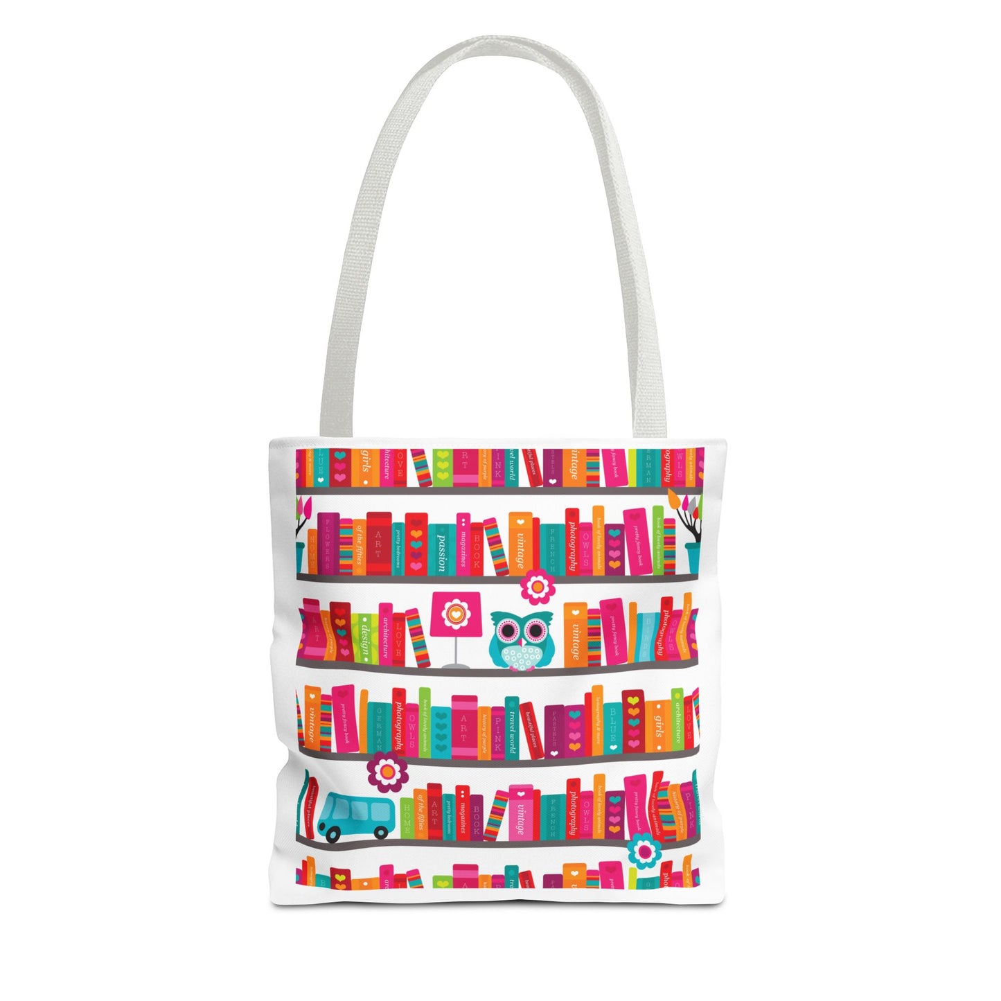 Bookish Tote Bag (AOP)