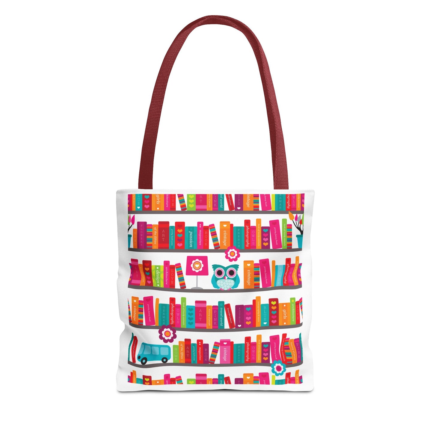 Bookish Tote Bag (AOP)