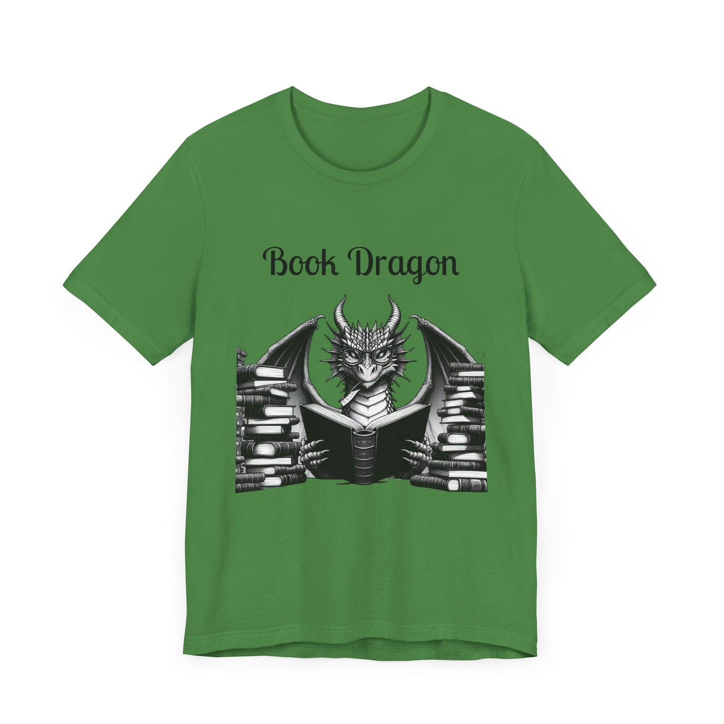 Book Dragon Unisex Jersey Short Sleeve Tee