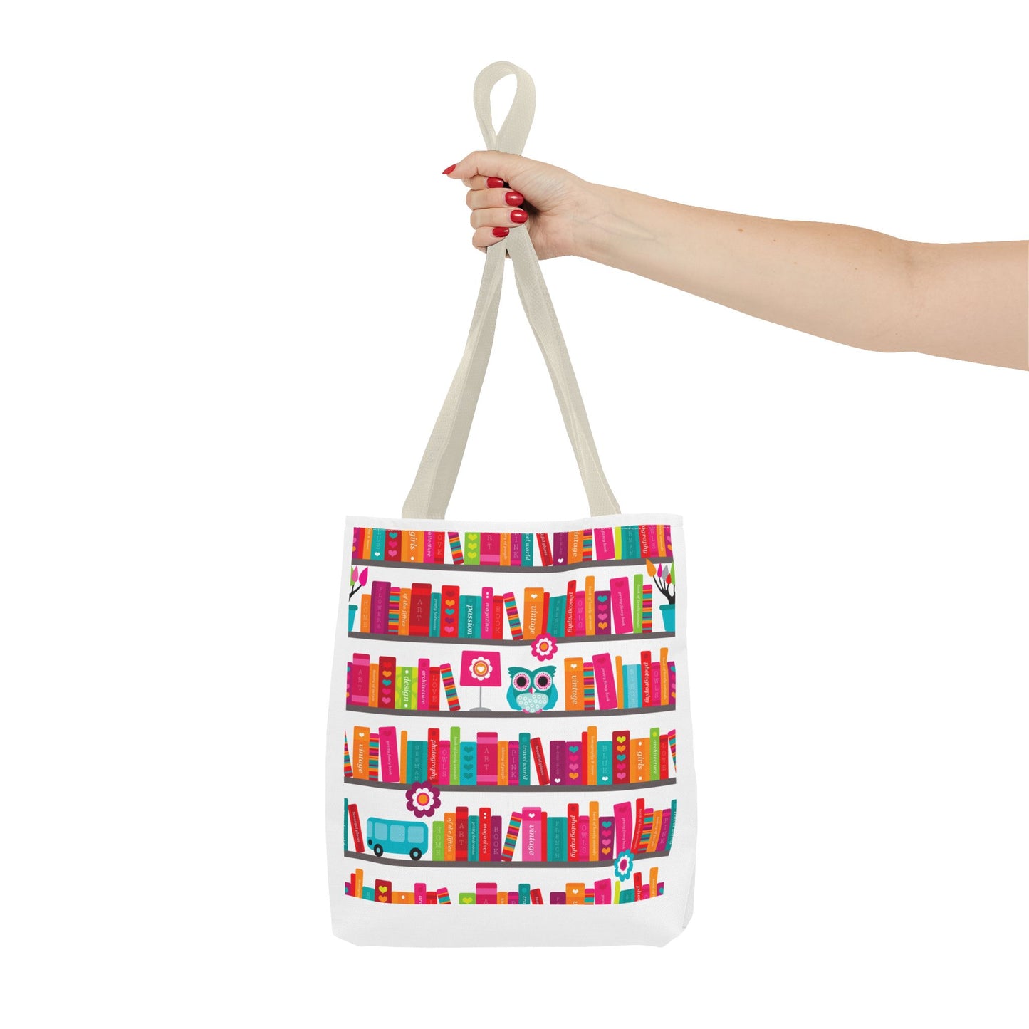Bookish Tote Bag (AOP)