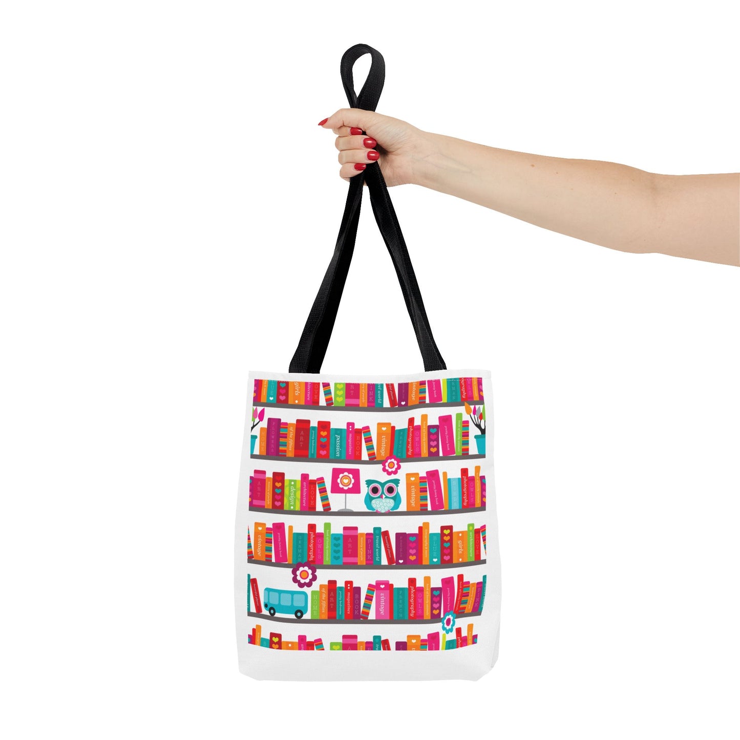 Bookish Tote Bag (AOP)