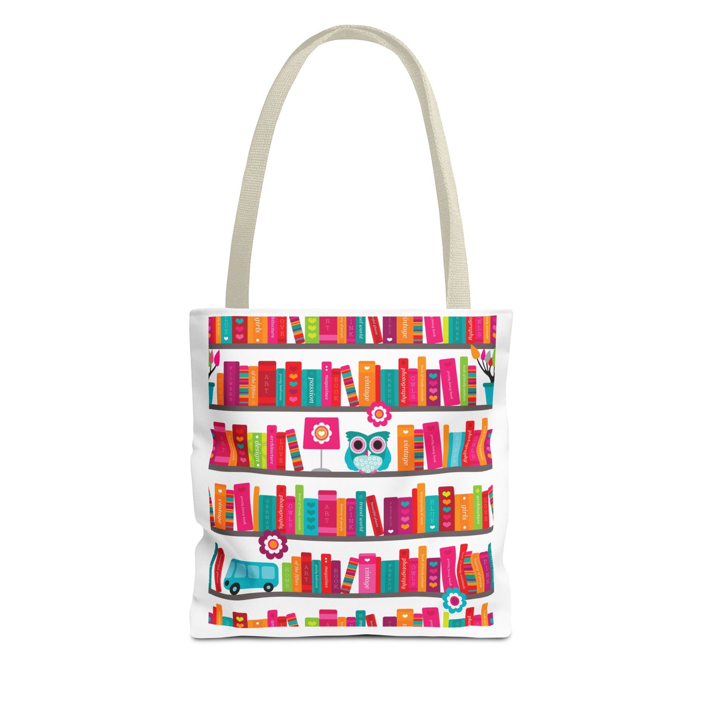 Bookish Tote Bag (AOP)