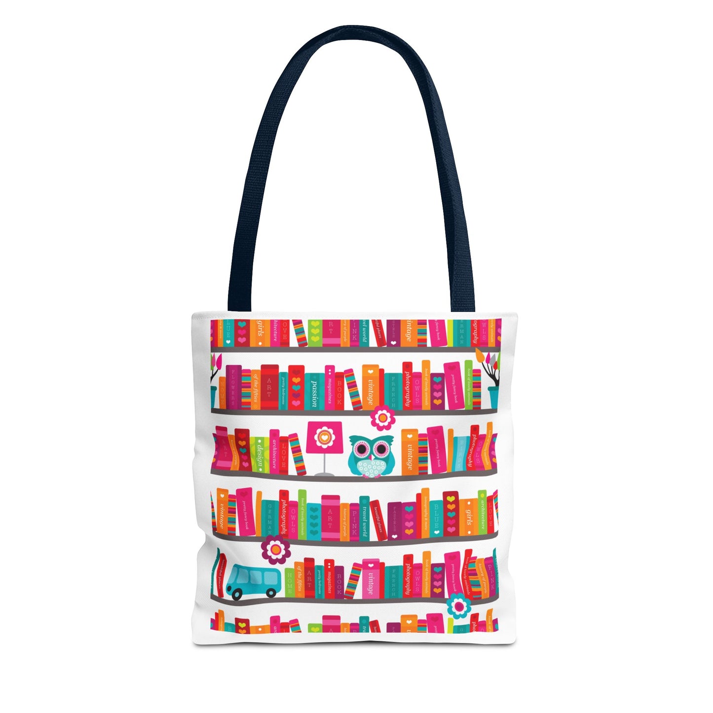 Bookish Tote Bag (AOP)