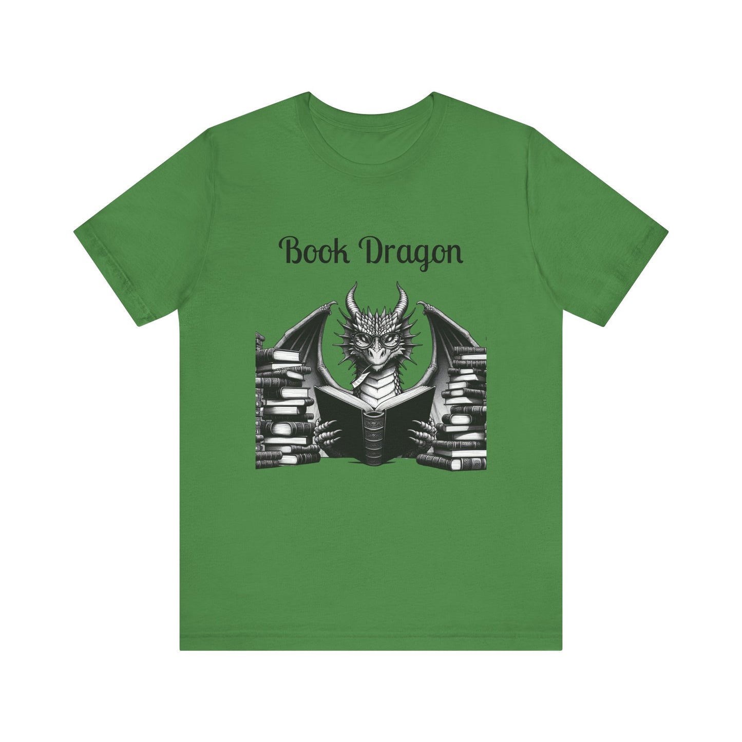 Book Dragon Unisex Jersey Short Sleeve Tee