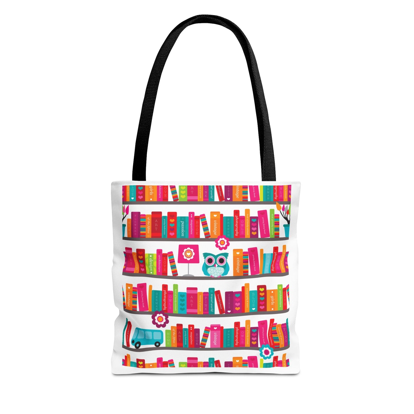 Bookish Tote Bag (AOP)