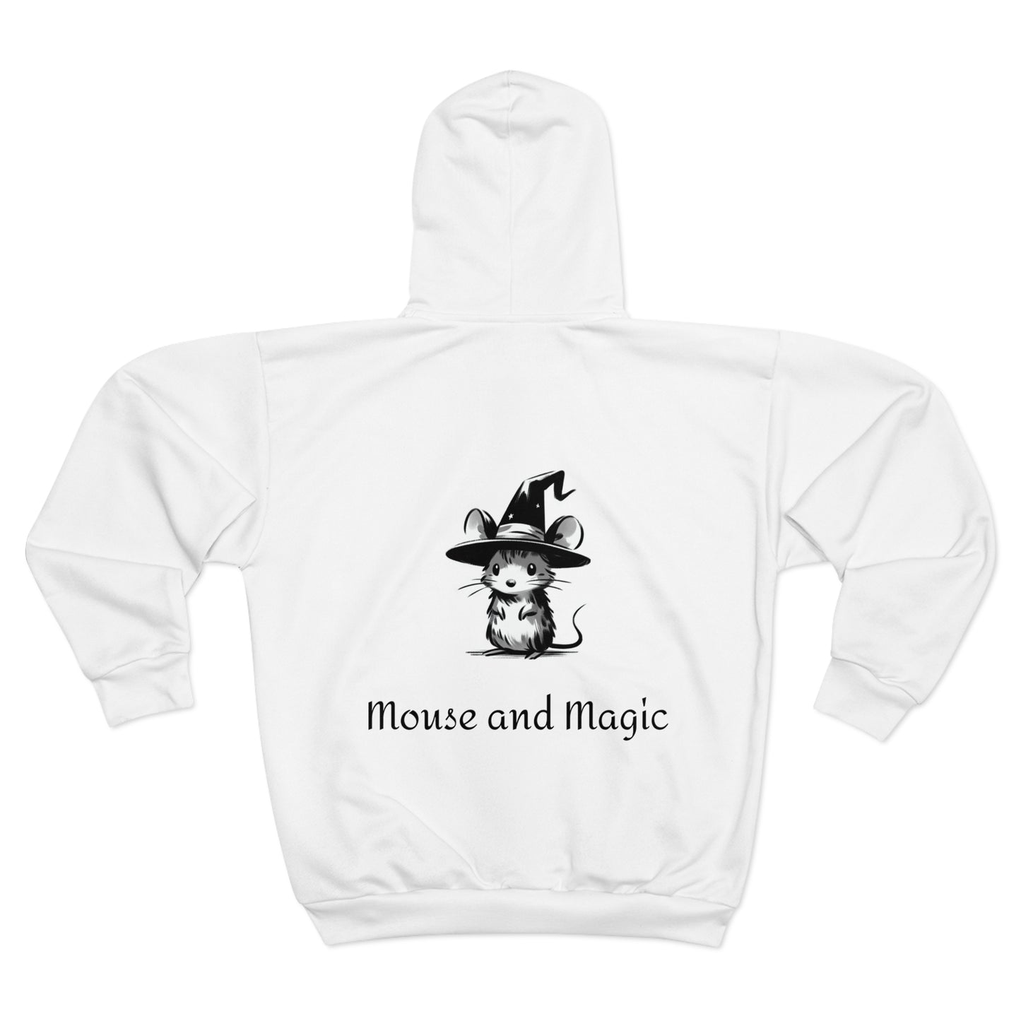 Mouse and Magic Unisex Zip Hoodie (AOP)