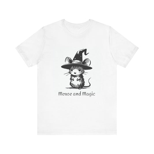 Mouse and Magic Unisex Jersey Short Sleeve Tee